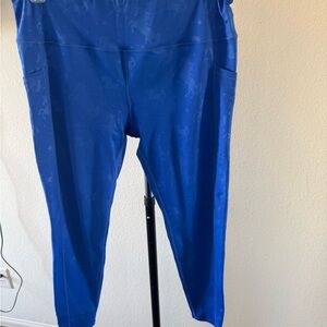 Constantly Varied Gear Vibrant Blue Unicorn Leggings